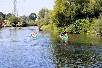 Kanu-Touren auf der Lippe rund um Dorsten