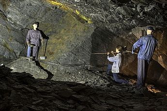 Besucherbergwerk Fell - Ein Besucherbergwerk zum Anfassen