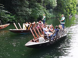 Verschiedene Stocherkahn-Fahrten bei ViaVerde